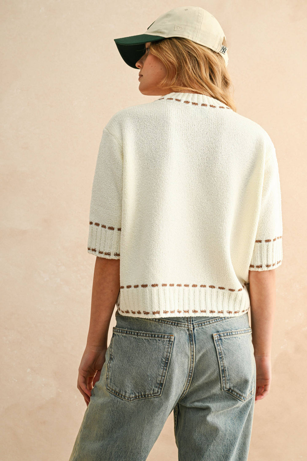 Molly Stitch Detail Top