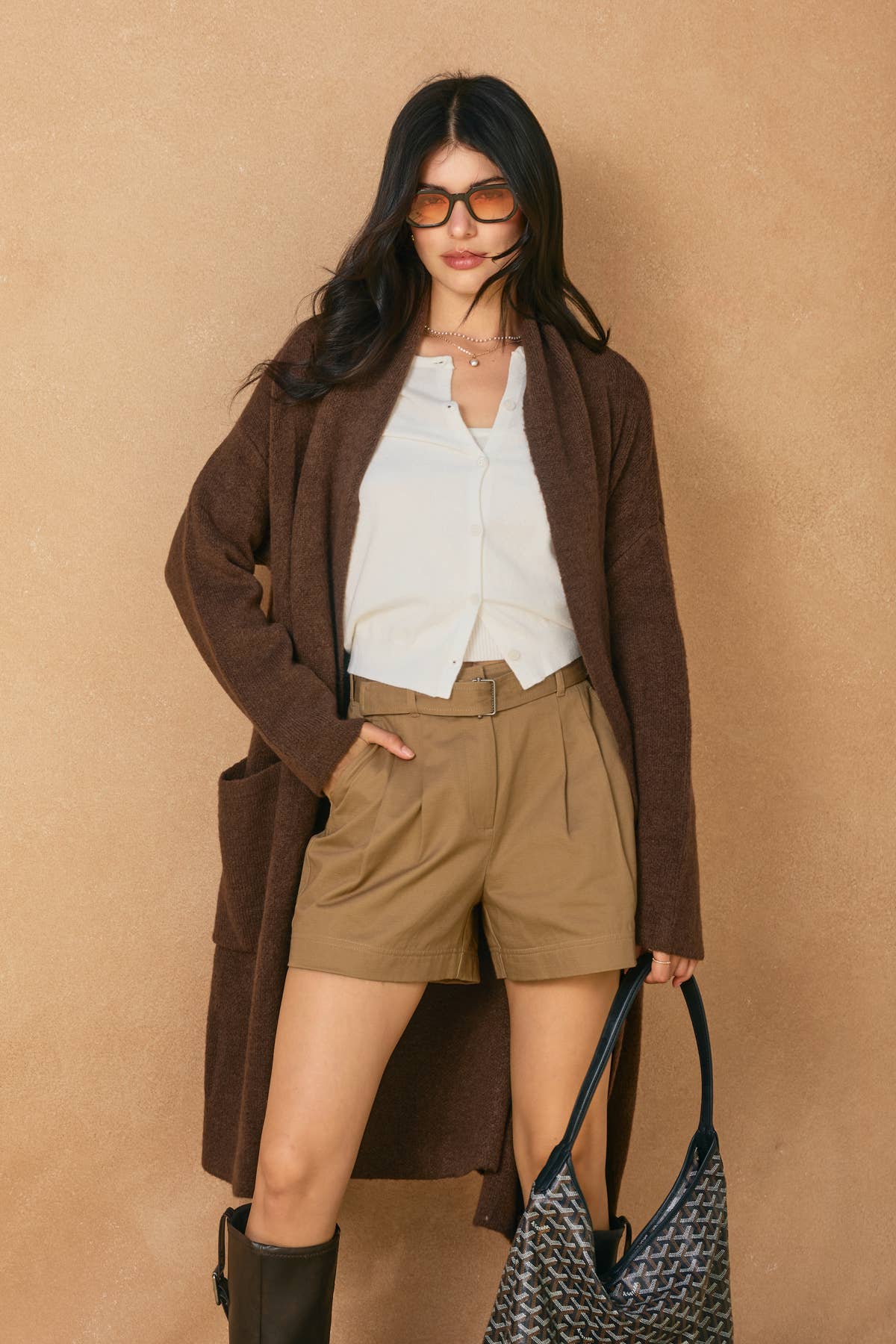 Cocoa Cloud Cozy Long Cardigan