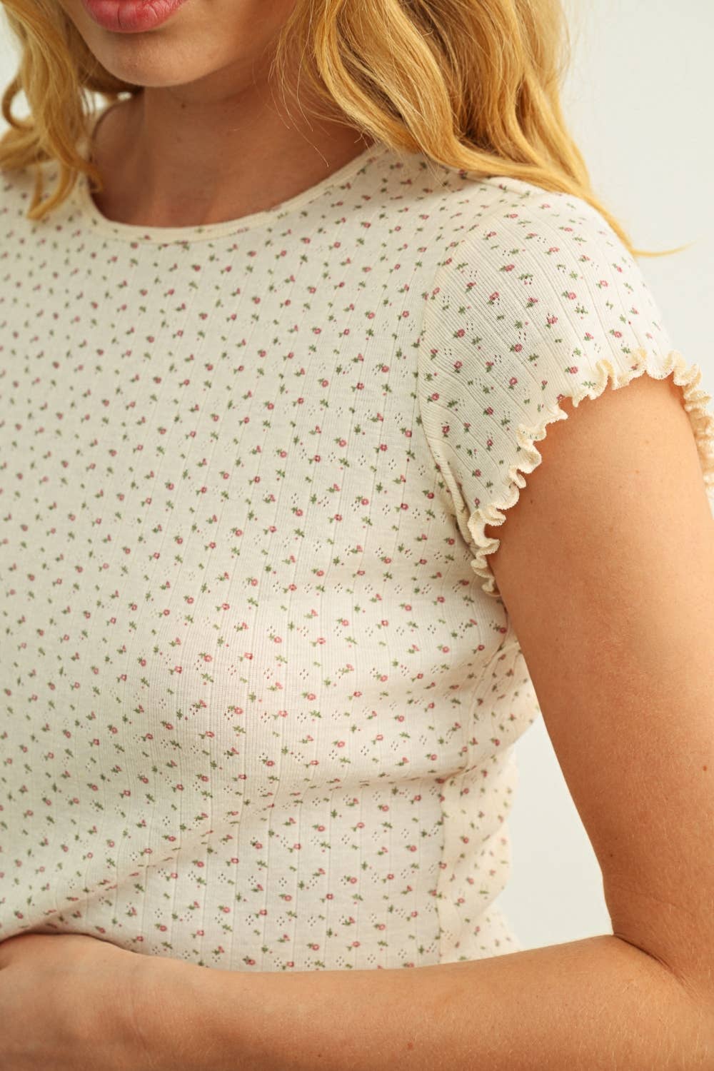 Harlow Floral Printed Tee