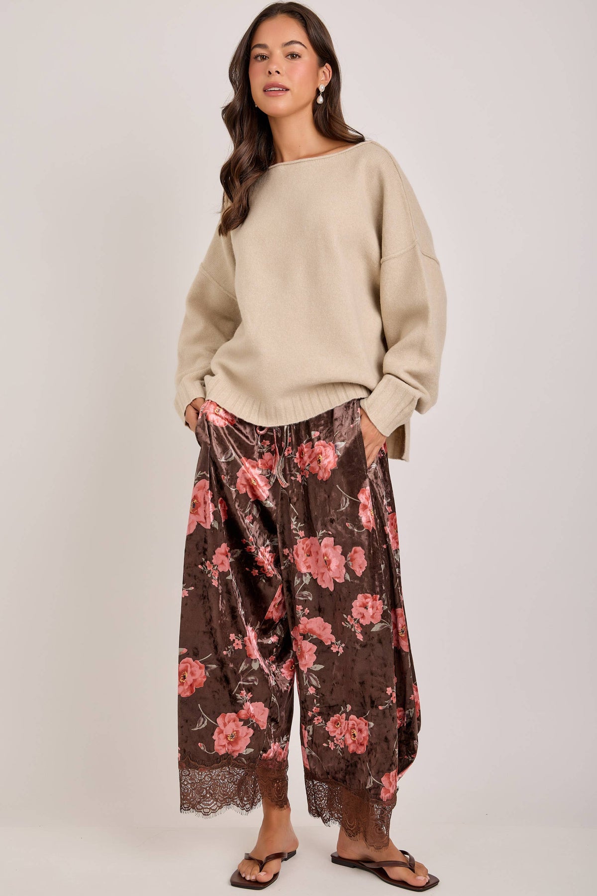 Rosewood Velvet Pants