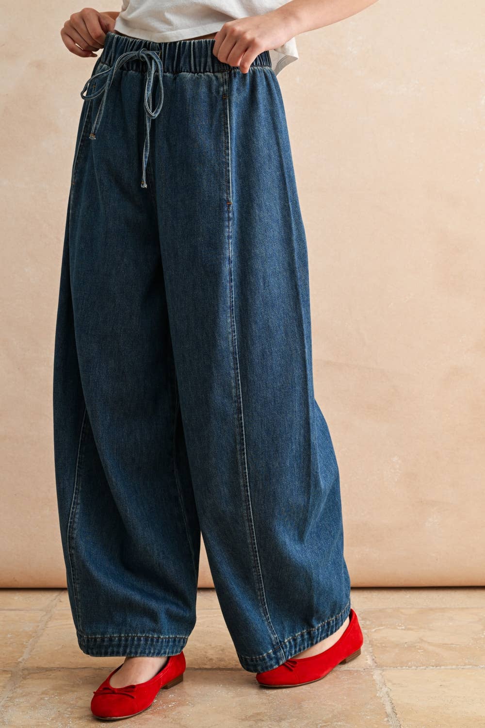 Everyday Barrel Denim Pants