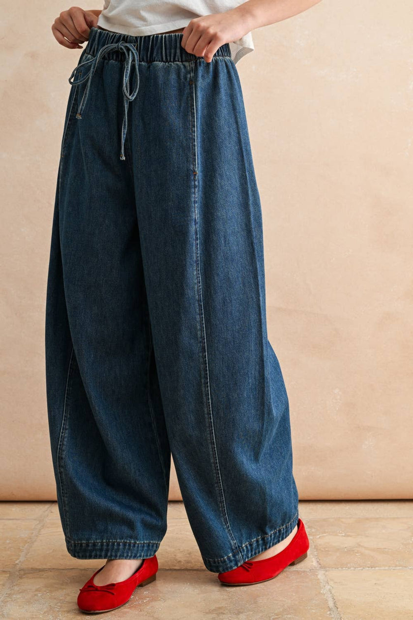 Everyday Barrel Denim Pants