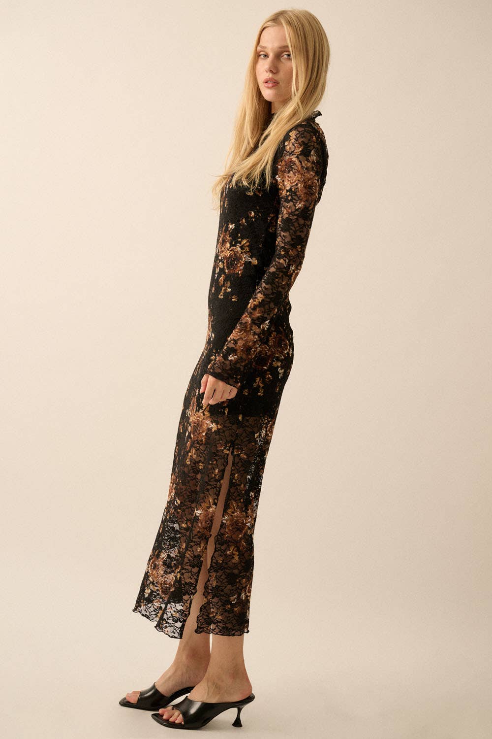 Lace Reverie Midi Dress