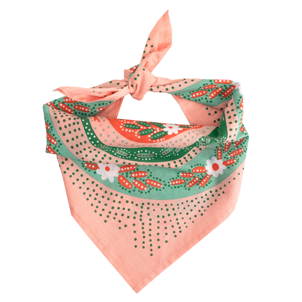 Pink Snakes Bandana