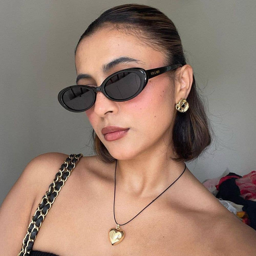 Taya Sunglasses in Black