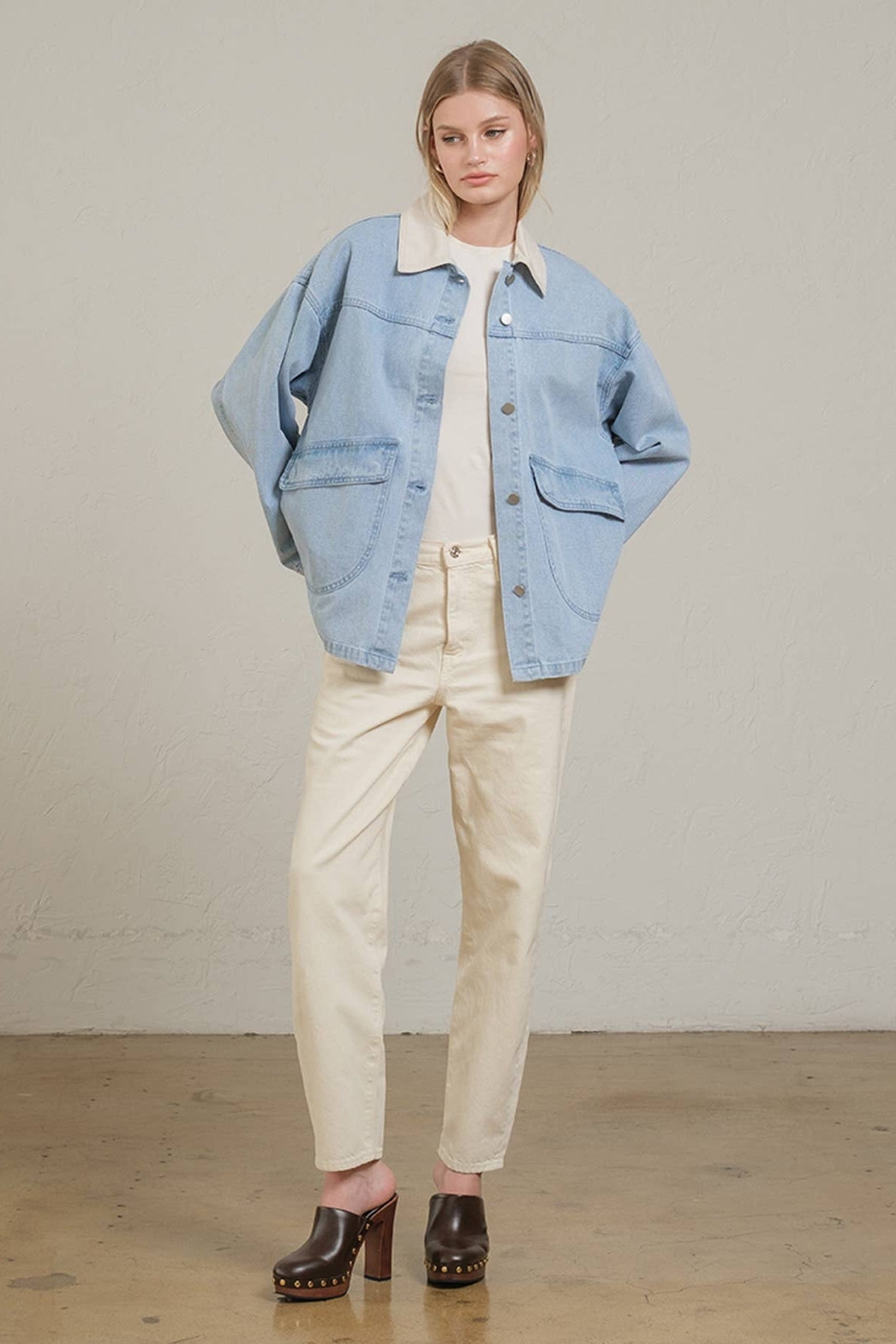 Maggie Light Wash Denim Jacket