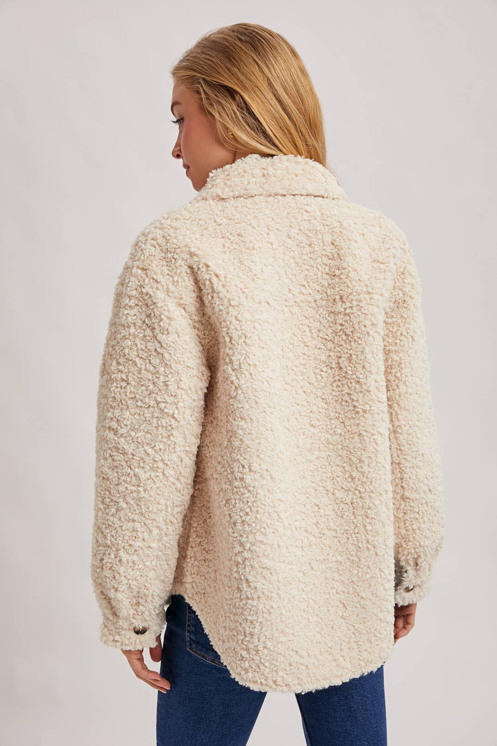 Porter Boucle Jacket in Cream