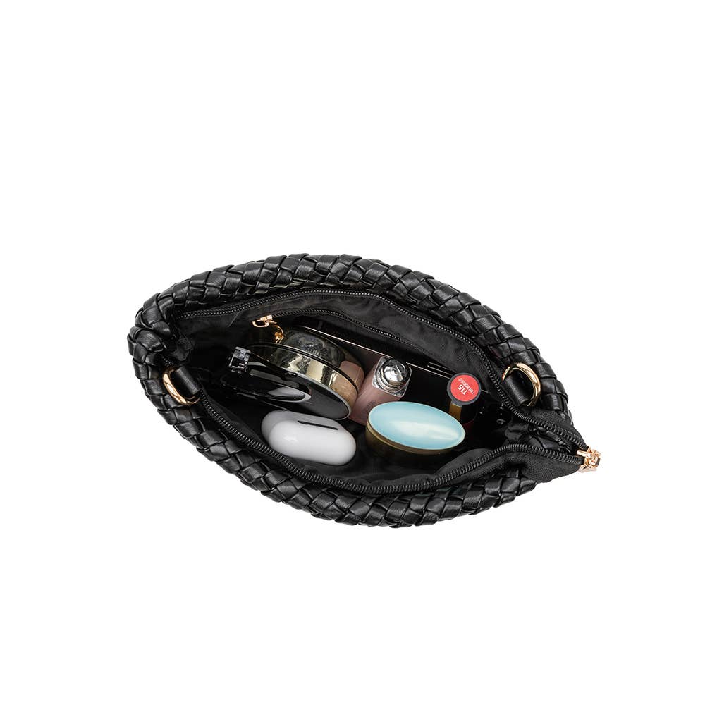 Daisy Olive Recycled Vegan Crossbody Bag