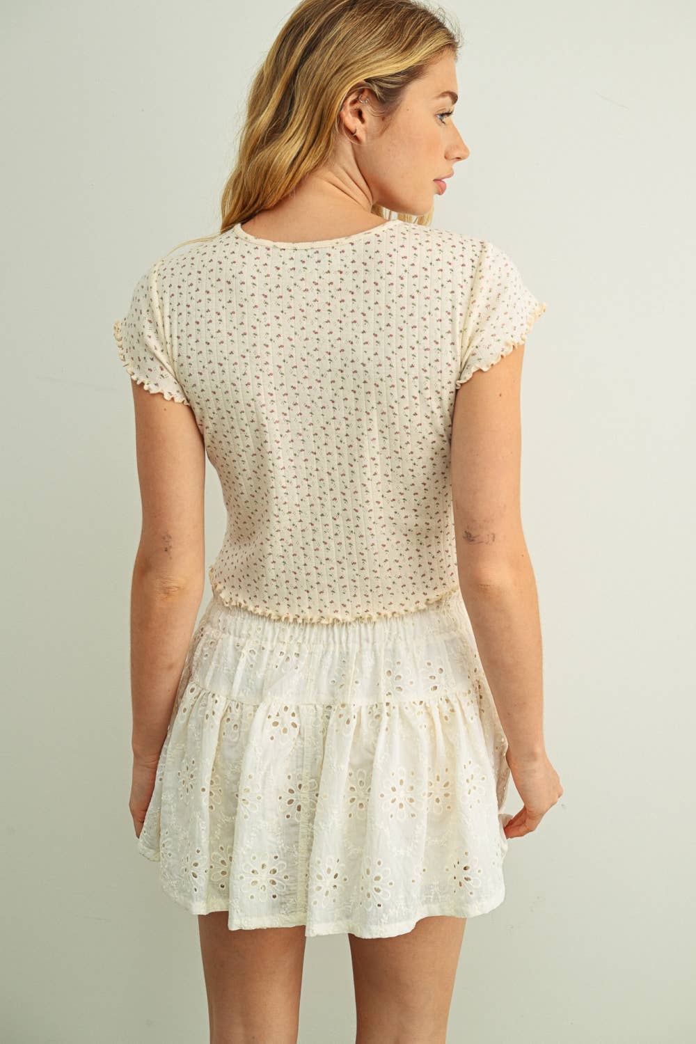 Harlow Floral Printed Tee
