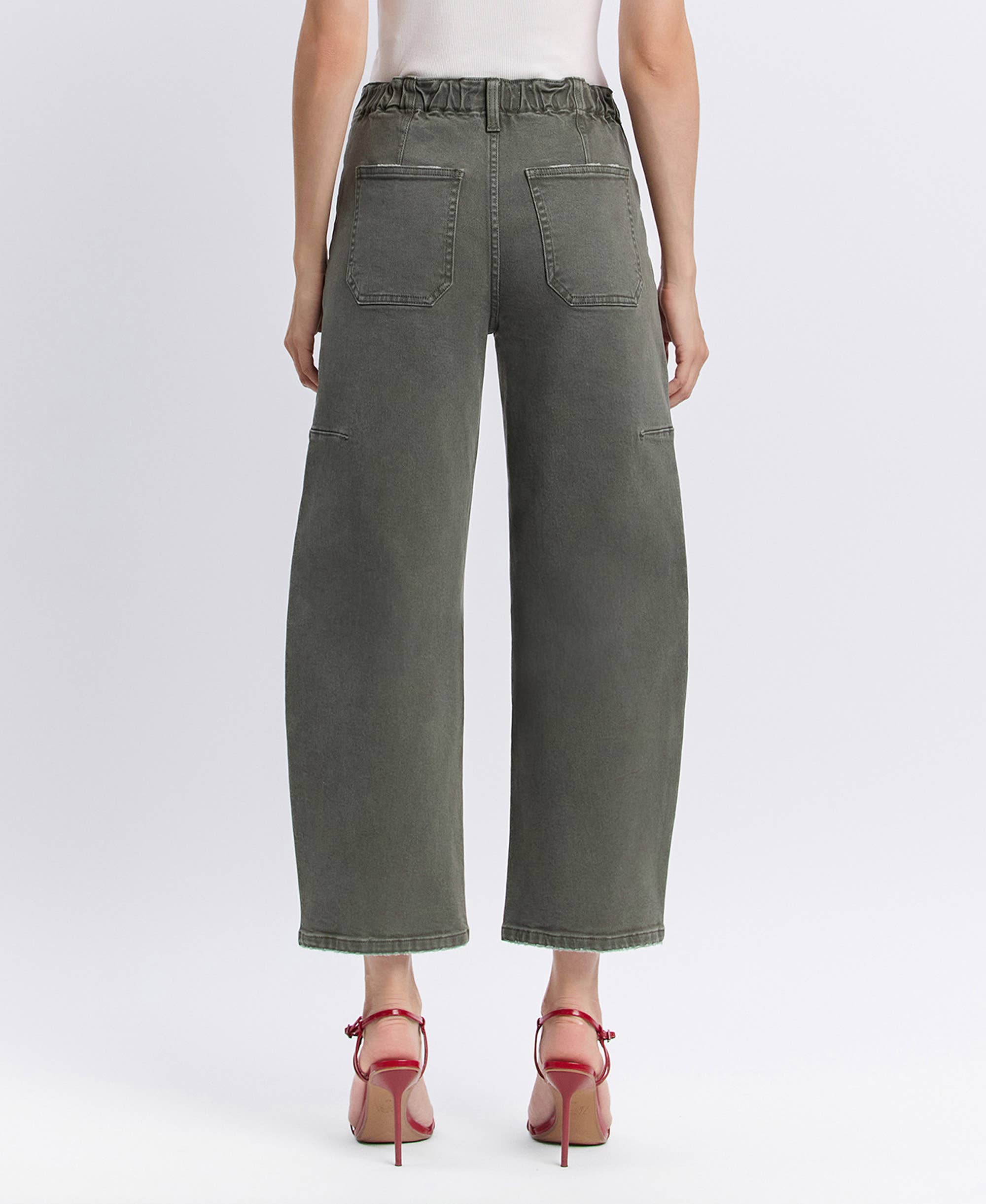 Forest High Rise Barrel Jeans