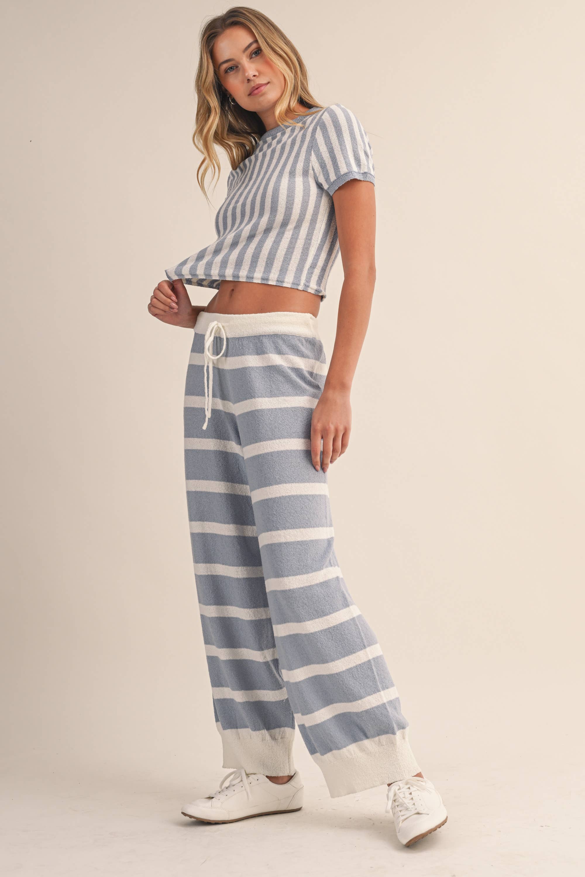 Bodhi Striped Knit Set