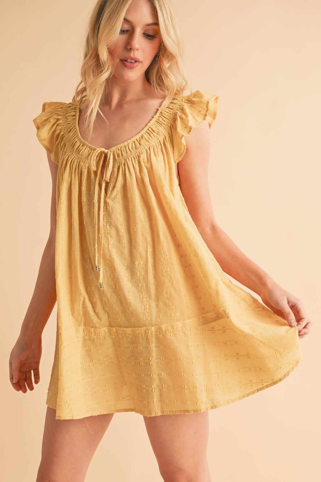 Jules Sunshine Yellow Dress