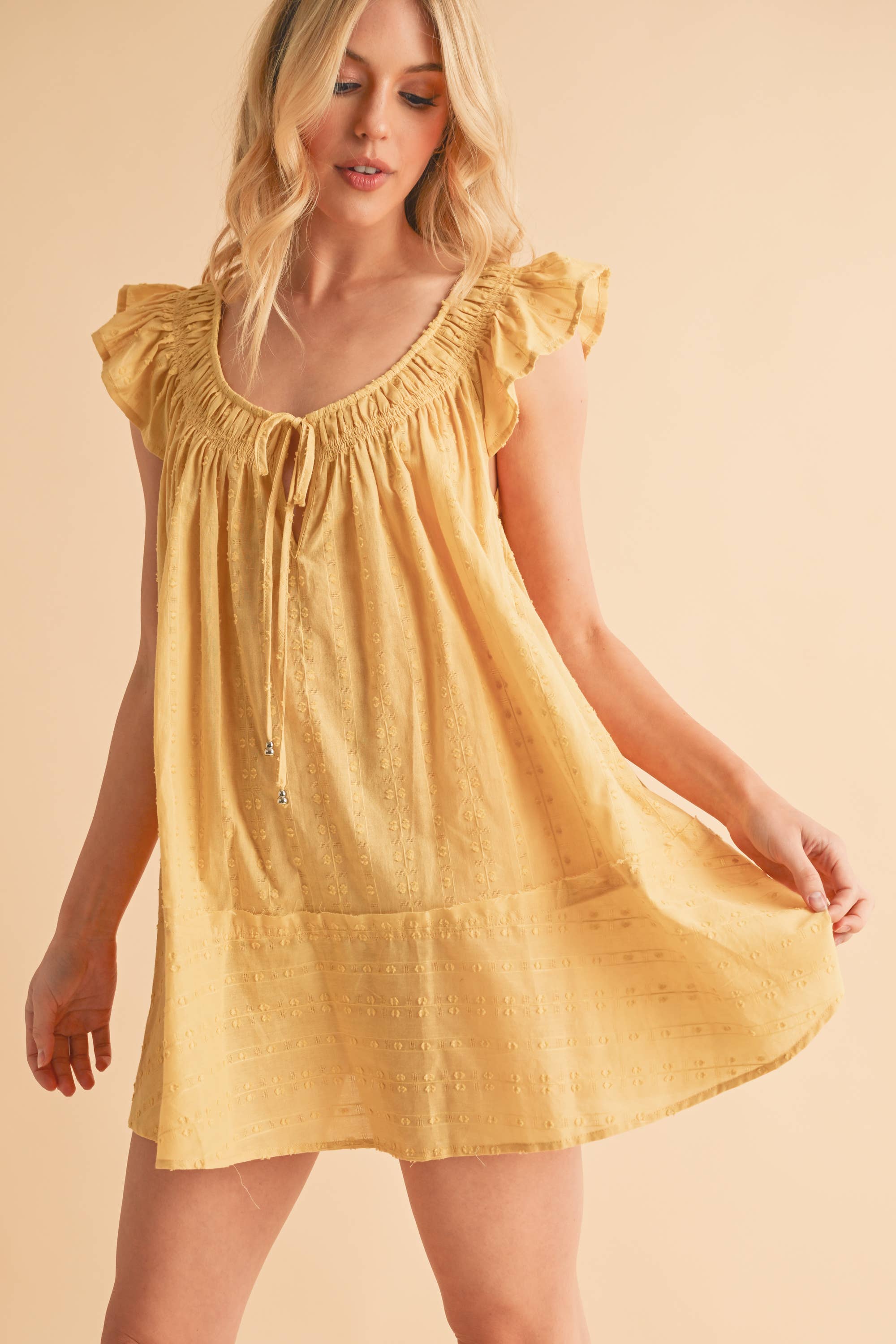 Jules Sunshine Yellow Dress