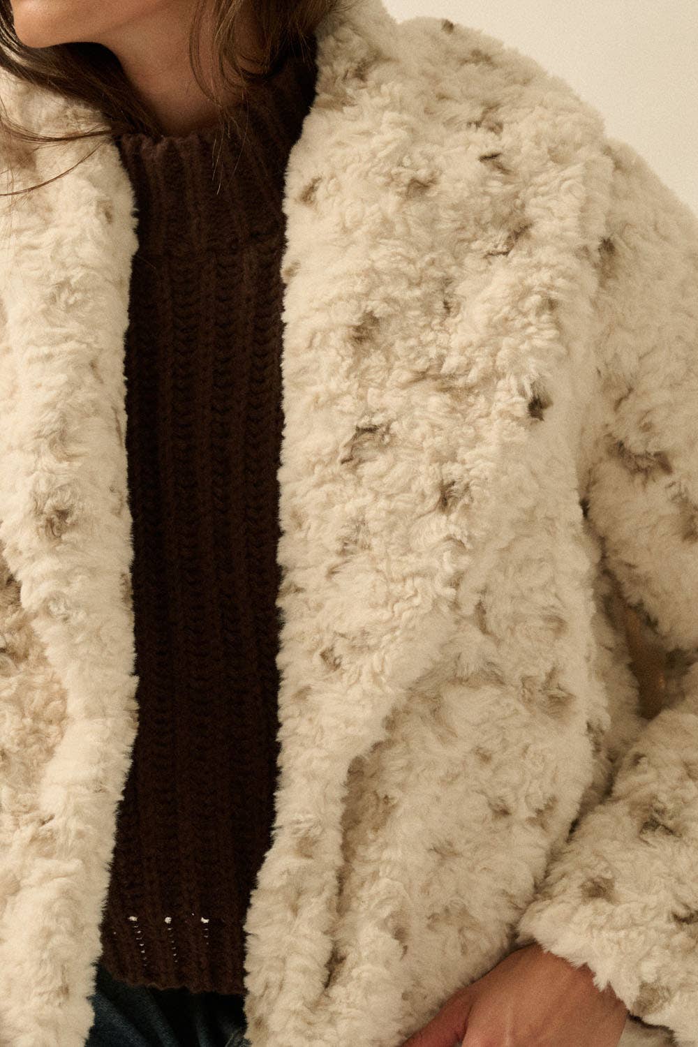 Steamboat Faux Fur Jacket